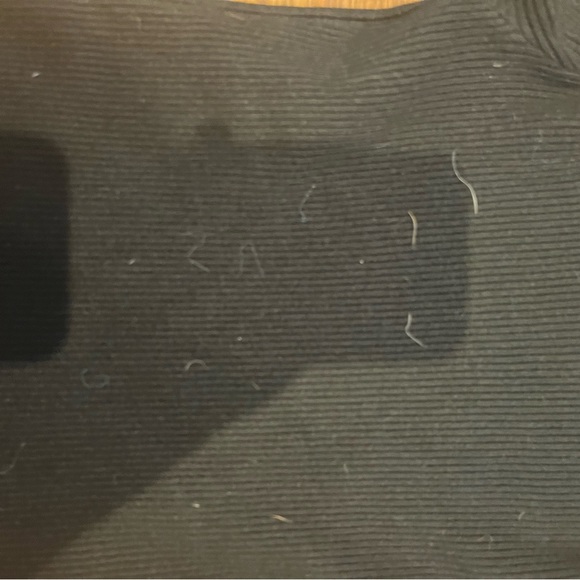 Simple vintage size small-/medium long arm and long top turtleneck mock neck - Picture 2 of 2